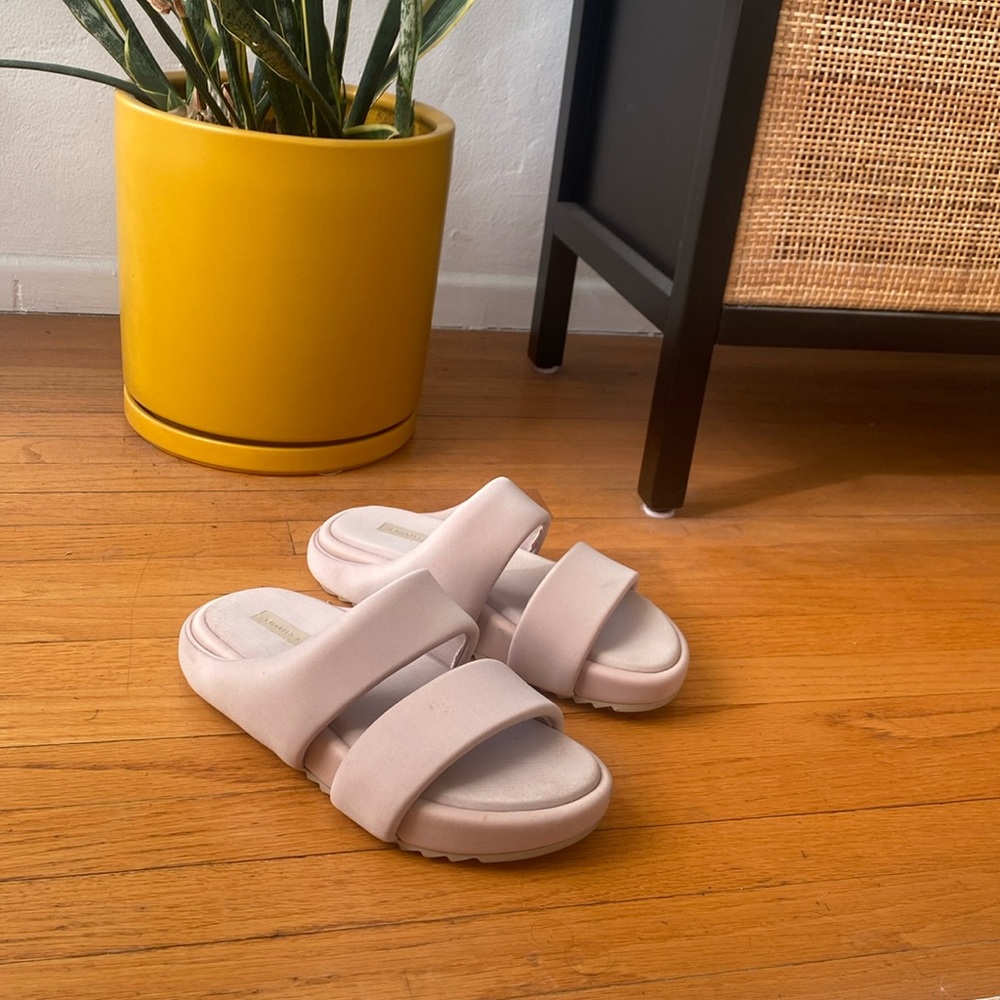 Recycled Padded Slide — Charles & Keith